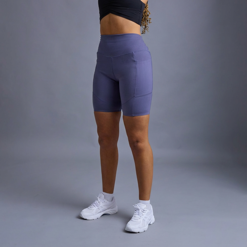 Born2Be Biker Shorts with Pockets