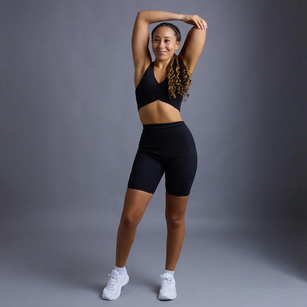 Born2Be Biker Shorts with Pockets